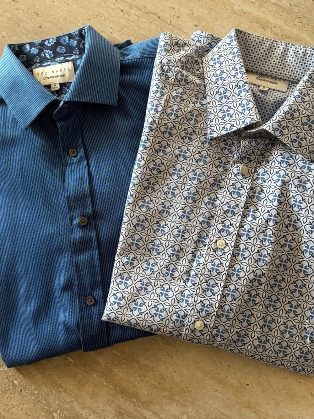 Two Ted Baker Endurance Men’s Shirts